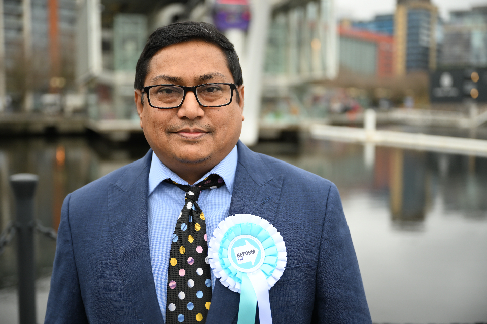 Elect Rajid City Hall election: Reform UK candidate