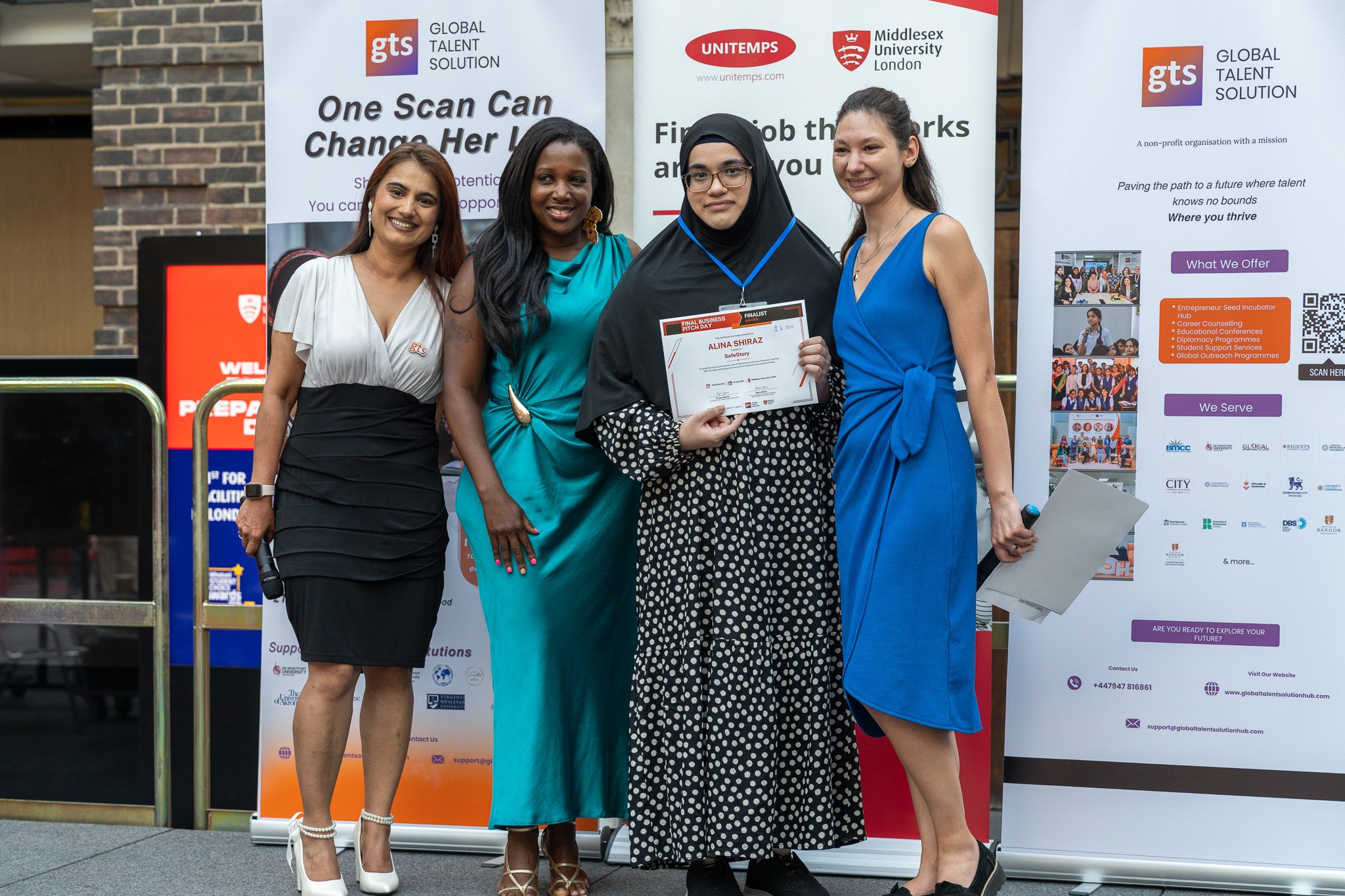 Middlesex University student wins entrepreneurship competition with pupil safeguarding idea