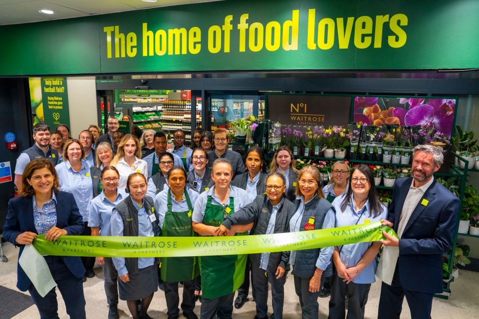 Finchley supermarket celebrates refurbishment
